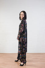 Load image into Gallery viewer, "Grandmother rockstar beadwork" print CHIFFON DUSTER