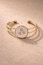 Load image into Gallery viewer, Homeland Heritage pink open bracelet
