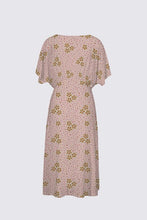 Load image into Gallery viewer, Homeland Heritage pink V neck flutter sleeve dress
