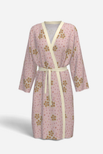 Load image into Gallery viewer, Homeland Collection Pink print CHIFFON DUSTER (Copy)
